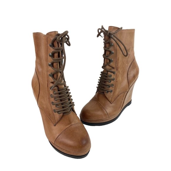 Vince Camuto Brown Ankle Boots - Picture 2 of 9